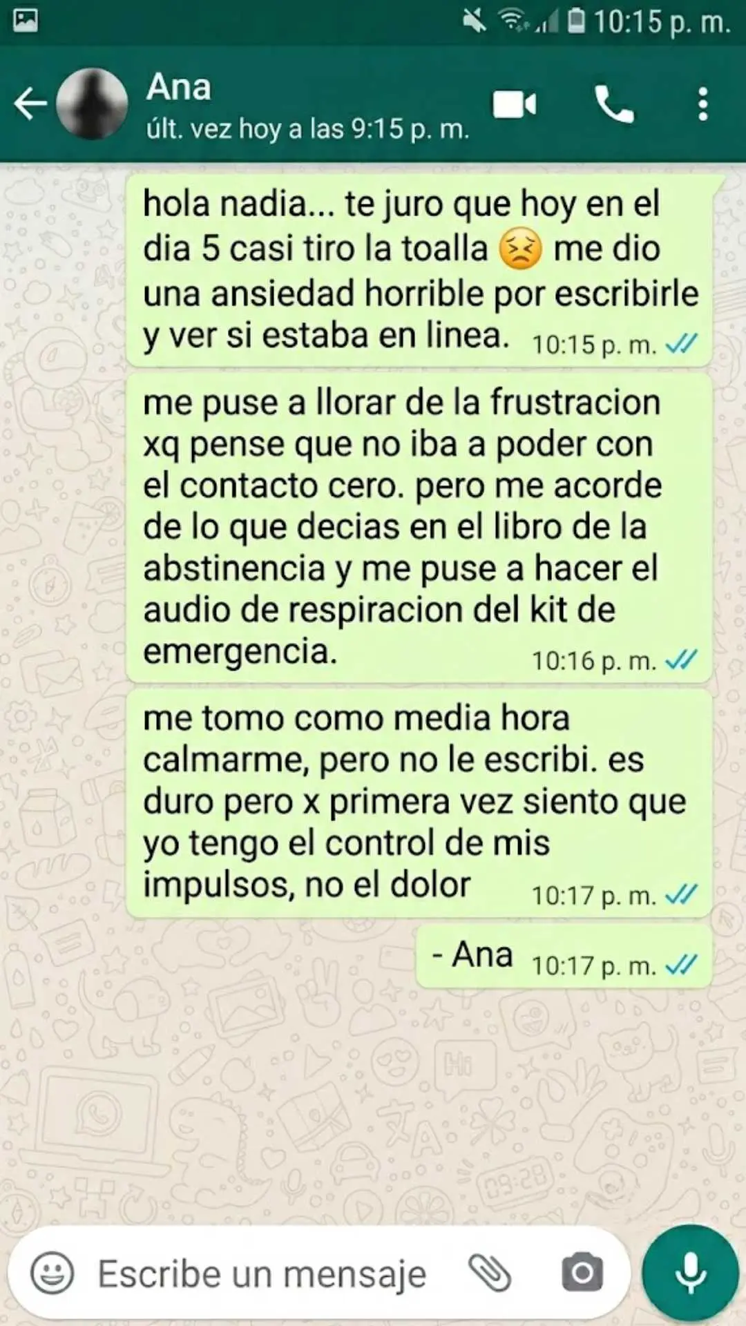 Testimonio 1 — Vínculo Cero™