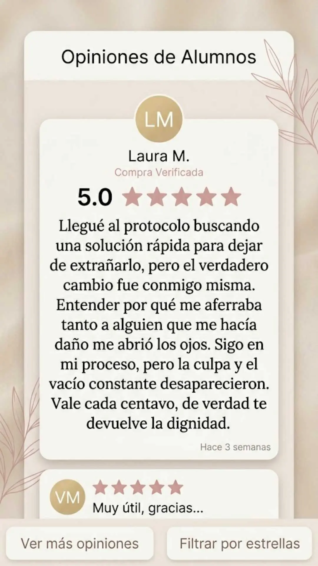 Testimonio 3 — Vínculo Cero™